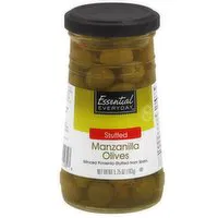 Essential Everyday Stuffed Manzanilla Olives, 5.75 Ounce