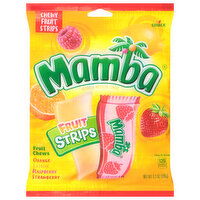 Mamba Chewy Assorted Fruit Strips, 6.3 Ounce