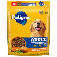 Pedigree Food for Dogs, Roasted Chicken & Vegetable Flavor, Adult, 30 Pound