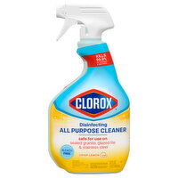 Clorox Disinfecting Crisp Lemon All Purpose Cleaner, 32 Fluid ounce