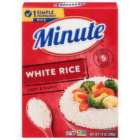 Minute White Rice, Light & Fluffy, 14 Ounce