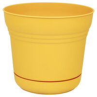 Bloem Planter, Saturn Earthy Yellow, 12 Inches, 1 Each