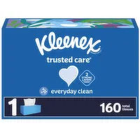 Kleenex Trusted Care Tissue, 2-Ply, 160 Each