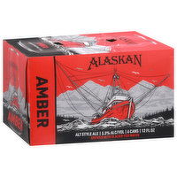 Alaskan Beer, Alt Style Ale, Amber, 6 Pack, 6 Each