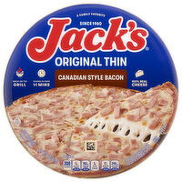 Jack's Original Thin Canadian Style Bacon Pizza, 14.9 Ounce