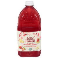 Wild Harvest Organic Strawberry Lemonade, 64 Fluid ounce