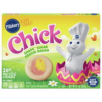 Pillsbury Ready to Bake! Chick Shape Sugar Cookie Dough, 9.1 Ounce