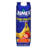 Jumex Nectar, from Concentrate, Strawberry Banana, 33.8 Fluid ounce