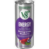 V8® +Energy® Pomegranate Blueberry Juice Energy Drink, 8 Fluid ounce