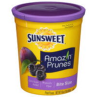 Sunsweet Amazin Prunes, Pitted, Bite Size, 16 Ounce