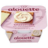 Alouette Cheese, Cheesecake, Soft Spreadable, 6.5 Ounce