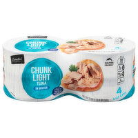 Essential Everyday Tuna in Water, Chunk Light, 4 Each