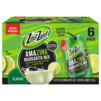 Zing Zang Margarita Mix, Non-Alcoholic, Amazing, Classic, 6 Pack, 6 Each