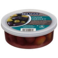 Delallo Olives in Brine, Olive Medley, 5 Ounce