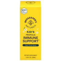 Beekeeper's Naturals Kid's Propolis Daily Throat Spray Immune Support, 1.06 Fluid ounce