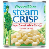 Green Giant Steam Crisp Corn, Super Sweet White, Whole Kernel, 11 Ounce