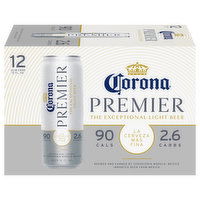 Corona Beer, Premier, 12 Each