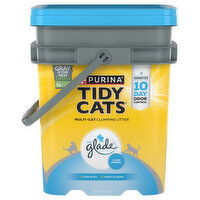 Tidy Cats Clumping Litter, Multi-Cat, Glade Clear Springs, 35 Pound