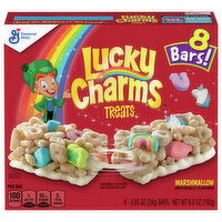 Lucky Charms Treats, Marshmallow, 8 Each