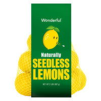 Wonderful Lemons, Seedless, 2 Pound