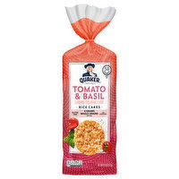 Quaker Rice Cakes, Tomato & Basil, 6.1 Ounce