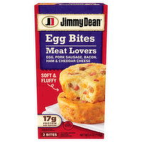 Jimmy Dean Jimmy Dean Egg Bites Meat Lovers Frozen Breakfast, 4 oz, 2 Each