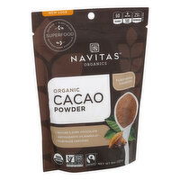 Navitas Cacao Powder, Organic, 8 Ounce