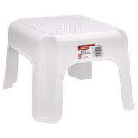 Rubbermaid Step Stool, White, 1 Each