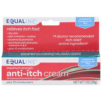 Equaline Anti-Itch Cream, Maximum Strength, 1 Ounce