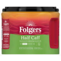 Folgers Half Caff Ground Medium Coffee, 22.6 Ounce