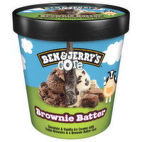 Ben & Jerry's Ice Cream, Brownie Batter Core, 1 Pint