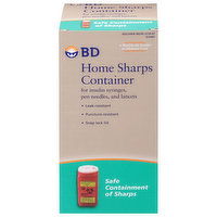 Bd Home Sharps Container, 1 Each