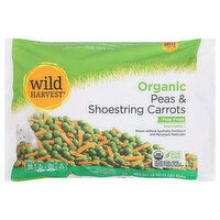 Wild Harvest Organic Peas & Shoestring Carrots, 16 Ounce