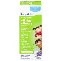 Equaline Children's Grape Flavor All Day Allergy, 4 Fluid ounce
