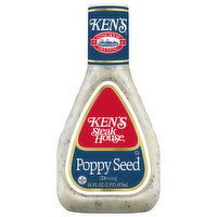 Ken's Steak House Poppy Seed Dressing, 16 Fluid ounce