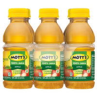 Mott's 100% Juice, Apple, 6 Each