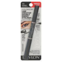 Revlon ColorStay Eyeliner, Double Ended, Line Creator, Blackout 151, 1 Each