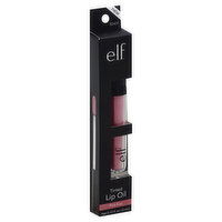 e.l.f. Lip Oil, Tinted, Pink Kiss 82431, 0.1 Ounce