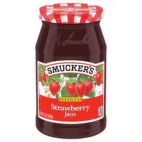 Smucker's Jam, Strawberry, Seedless, 12 Ounce