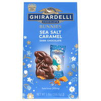 Ghirardelli Dark Chocolate, Sea Salt Caramel, Bunnies, 5.8 Ounce