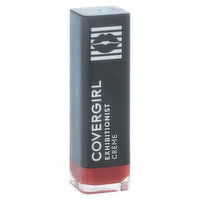 CoverGirl Exhibitionist Lipstick, Creme, Real Red 510, 0.12 Ounce