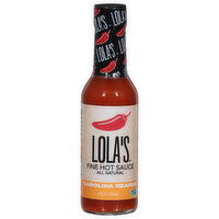 Lola's Fine Hot Sauce, All Natural, Carolina Reaper, 5 Fluid ounce