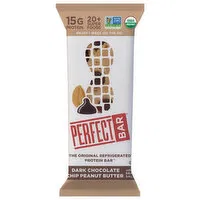 Perfect Bar Protein Bar, Dark Chocolate Chip Peanut Butter with Sea Salt, 2.3 Ounce