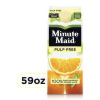 Minute Maid  Orange Juice Pulp Free, Fruit Juice Drink, 59 Fluid ounce