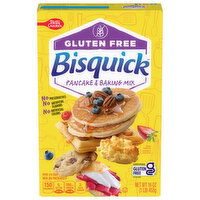 Bisquick Pancake & Baking Mix, Gluten Free, 16 Ounce