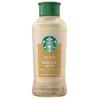 Starbucks Iced Espresso, Vanilla Latte, 40 Fluid ounce