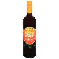 Madria Sangria Grape Wine, Fresh Citrus, Tradicional, 750 Millilitre