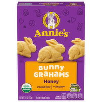 Annie's Baked Graham Snacks, Bunny Grahams, Honey, 7.5 Ounce