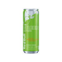 Red Bull Green Edition Energy Drink Green Edition Energy Drink, Curuba Elderflower, with 114mg Caffeine, Taurine & B Vitamins, 12 Fluid ounce