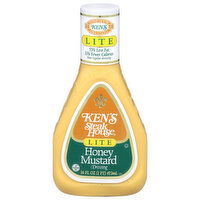 Ken's Steak House Lite Honey Mustard Dressing, 16 Fluid ounce